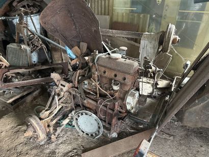 Pour pièces, épave - Citroën 7C de 1939,...