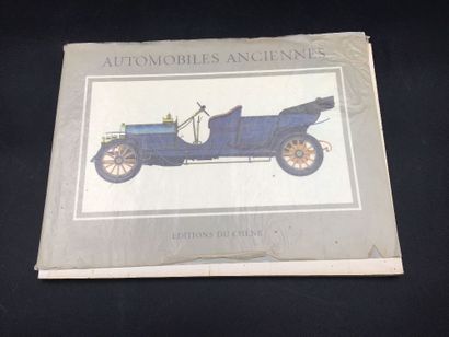 4 grands livres sur les voitures anciennes,...