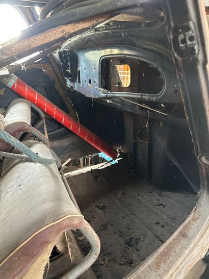Pour pièces, épave - Citroën 7C de 1939,...