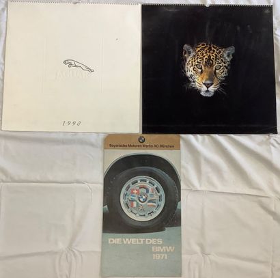 3 calendriers vintage:
- un BMW de 1971,...