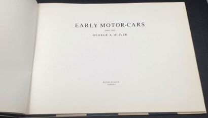 4 grands livres sur les voitures anciennes,...