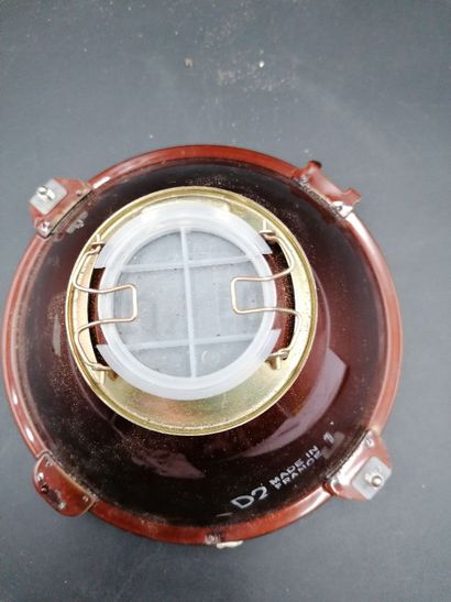 CIBIÉ Valéo, optique de phare rond, verre...