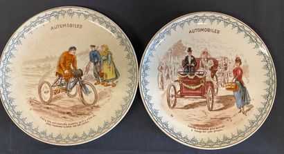 TERRE DE FER, 12 assiettes parlantes 
