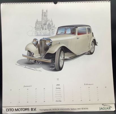 3 calendriers vintage:
- un BMW de 1971,...