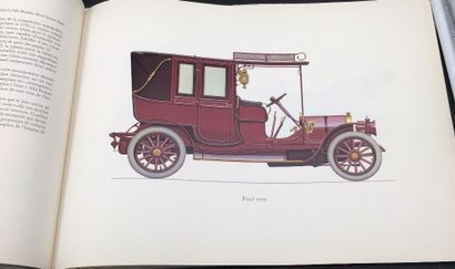 4 grands livres sur les voitures anciennes,...