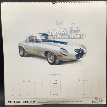 3 calendriers vintage:
- un BMW de 1971,...