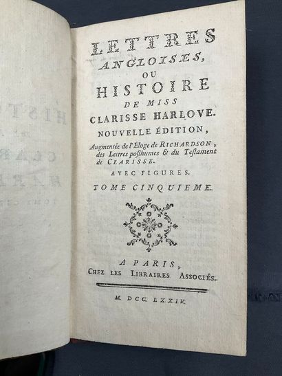 Lettres Angloises ou Histoire de Miss Clarisse...