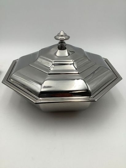 Jean-Couzon, 2 plats de service et 1 légumier...