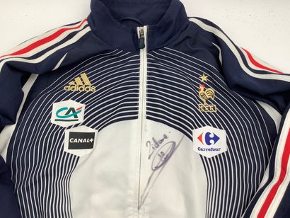 Zinedine Zidane - Survêtement officiel de...