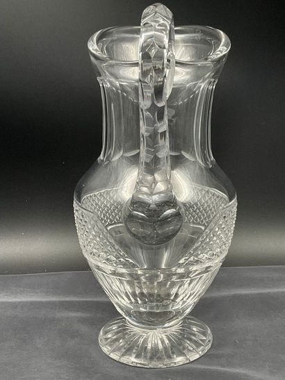 Saint Louis modèle trianon, Broc en cristal...