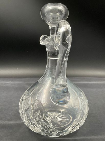 Saint Louis, carafe à décanter en cristal...