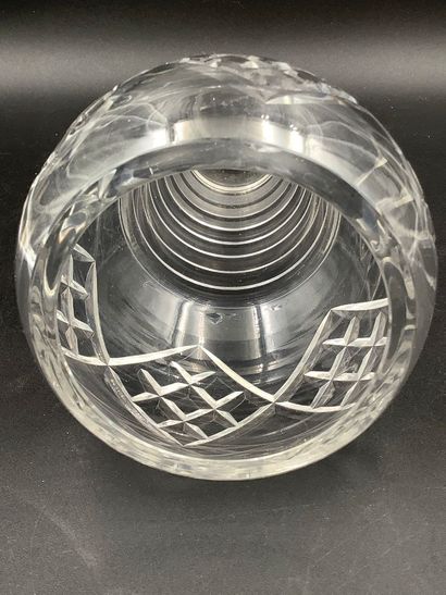 Baccarat, beau vase en cristal de Baccarat...