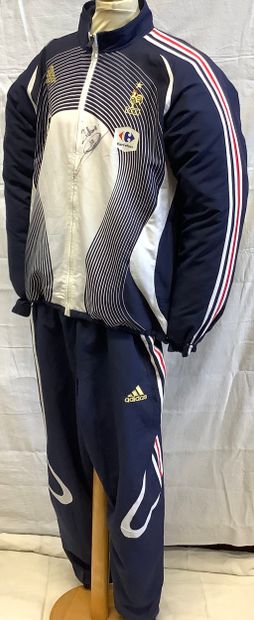 Zinedine Zidane - Survêtement officiel de...