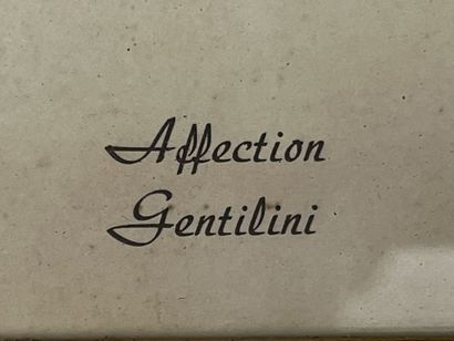 Reproduction d’une œuvre de Franco Gentilini...