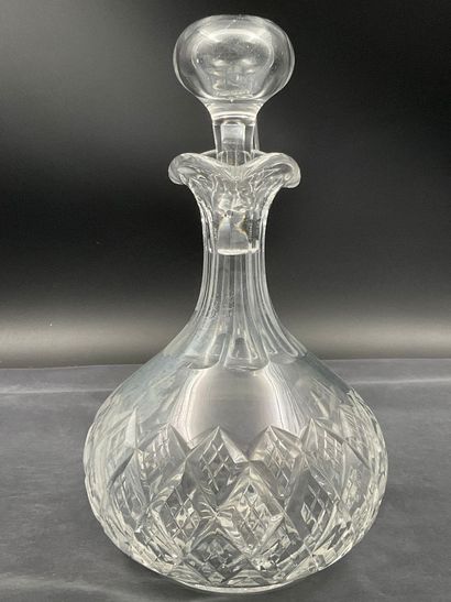 Saint Louis, carafe à décanter en cristal...