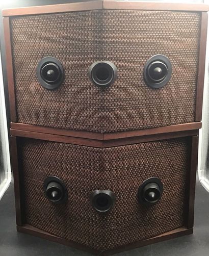 Paire d’enceintes Bose 901 série 4 de 1974,...