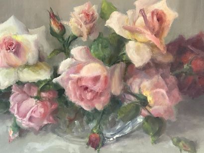 Paul SESTON (1905-1985) huile sur panneau...