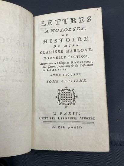 Lettres Angloises ou Histoire de Miss Clarisse...