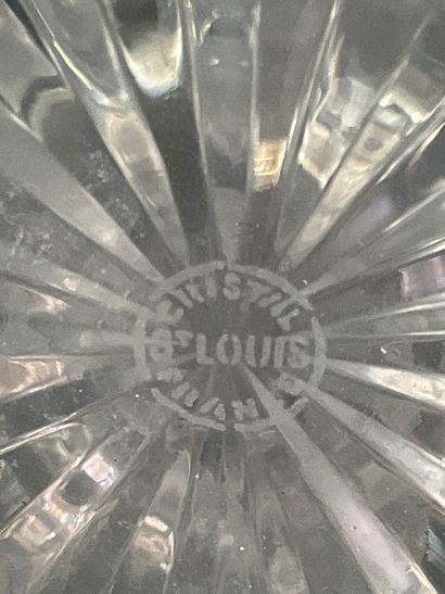 Saint Louis, carafe à décanter en cristal...