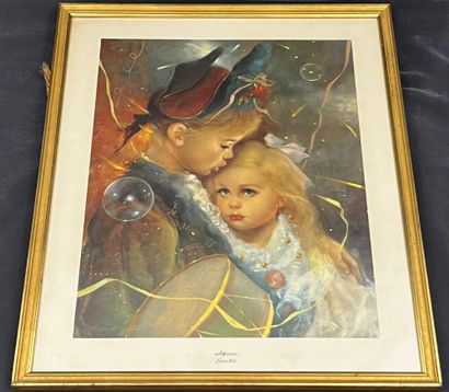 Reproduction d’une œuvre de Franco Gentilini...