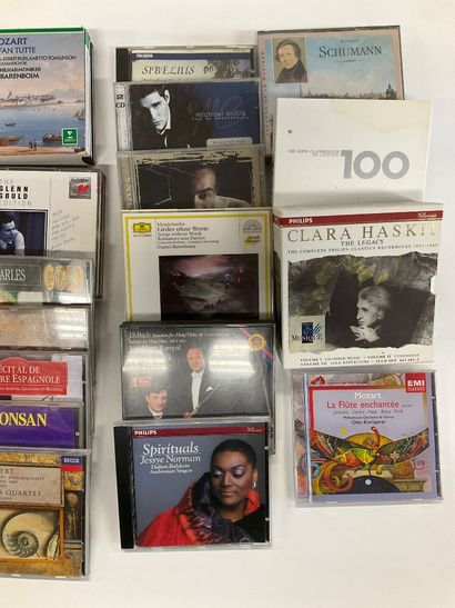 Environ 35 CD de musique diverses : majoritairement...