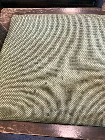 BAUMANN, suite de 7 chaises modèle ARGOS,...