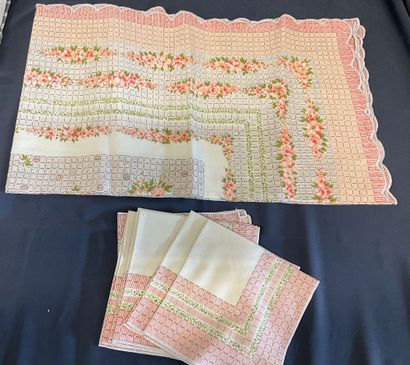 Ensemble de nappes et serviettes de table...