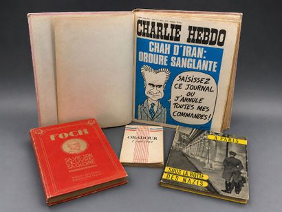 Lot de livres comprenant notamment un ensemble...