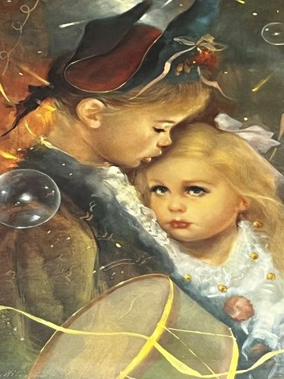 Reproduction d’une œuvre de Franco Gentilini...