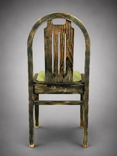 BAUMANN, suite de 6 chaises modèle ARGOS,...