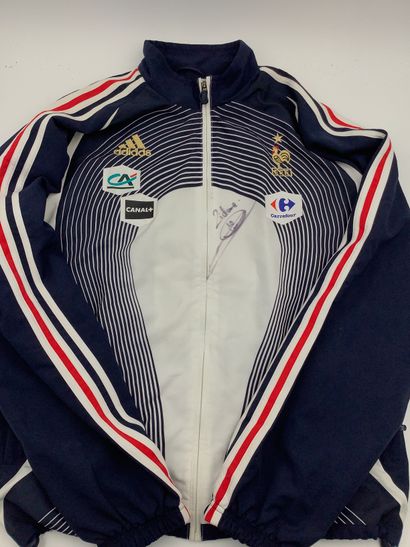 Zinedine Zidane - Survêtement officiel de...