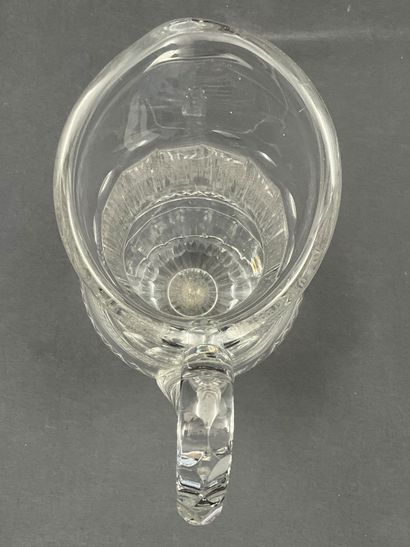 Saint Louis modèle trianon, Broc en cristal...
