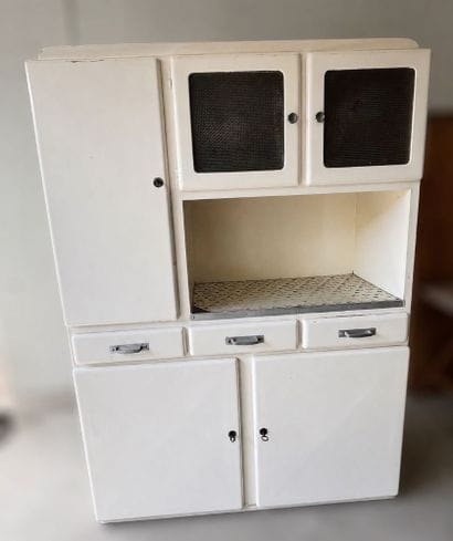 Buffet de cuisine type Mado en bois peint...