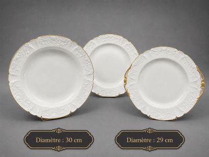 LIMOGES – L. Cie – Modèle « Pompeia Bordeaux...