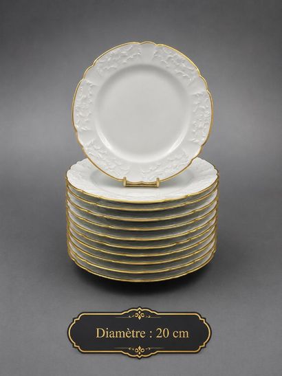 LIMOGES – L. Cie – Modèle « Pompeia Bordeaux...