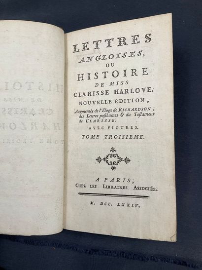 Lettres Angloises ou Histoire de Miss Clarisse...
