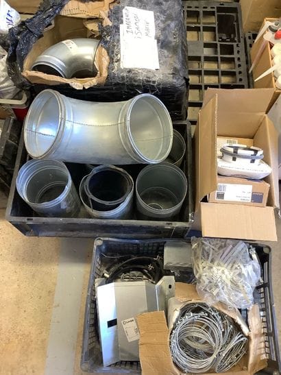 Lot d’accessoires pour ventilation / VMC,...