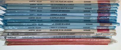 MARTIN MILAN, éditions Le lombard et Dargaud,...