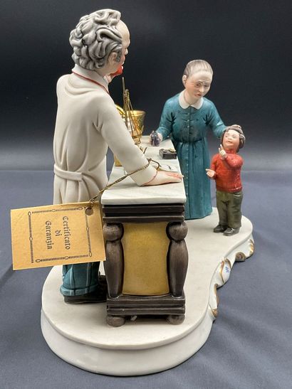 CAPODIMONTE - R Guidolin
Groupe en biscuit...