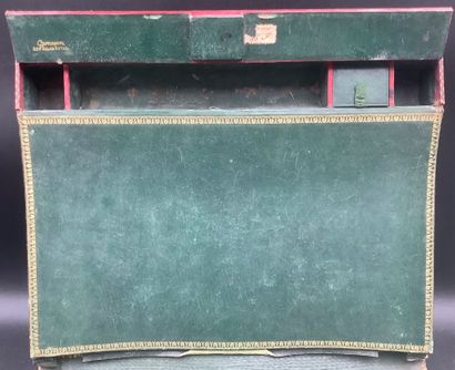 A writing case and wallet that belonged to...