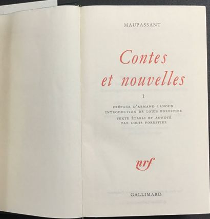 5 volumes from the Pléiade library, including:...