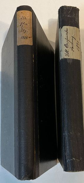 Revues Allemande Briefmarken Zeitung 1888...