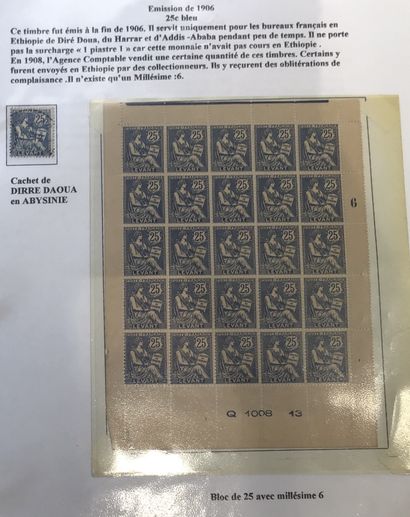 Collection spécialisée de type mouchon dans...