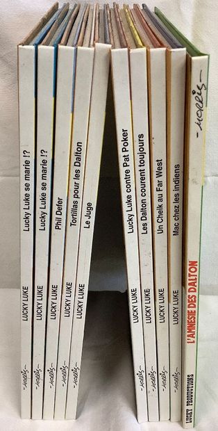 Lucky Luke, 10 BD dont 9 réalisées dans le...