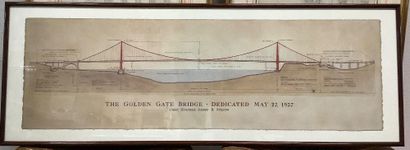 3 framed lithographs, 2 architectural renderings...