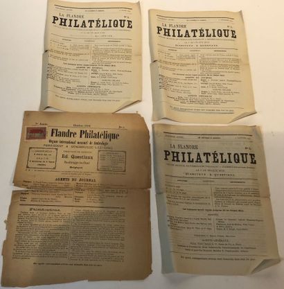 4 Revues Belge “ La Flandre Philatélique...