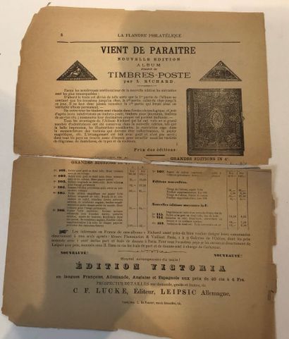 4 Revues Belge “ La Flandre Philatélique...