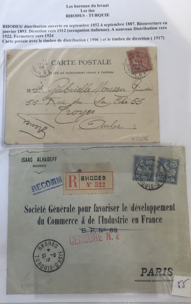 Collection spécialisée de type mouchon dans...