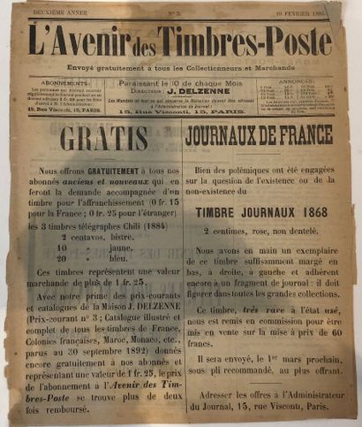 2 revues Françaises 1894 :“ L’Avenir des...