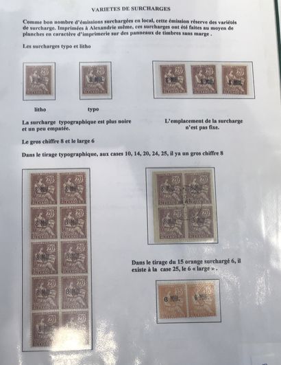 Collection spécialisée type mouchons Port...